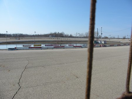 Tri-City Motor Speedway - Track Photo From Water Winter Wonderland (newer photo)